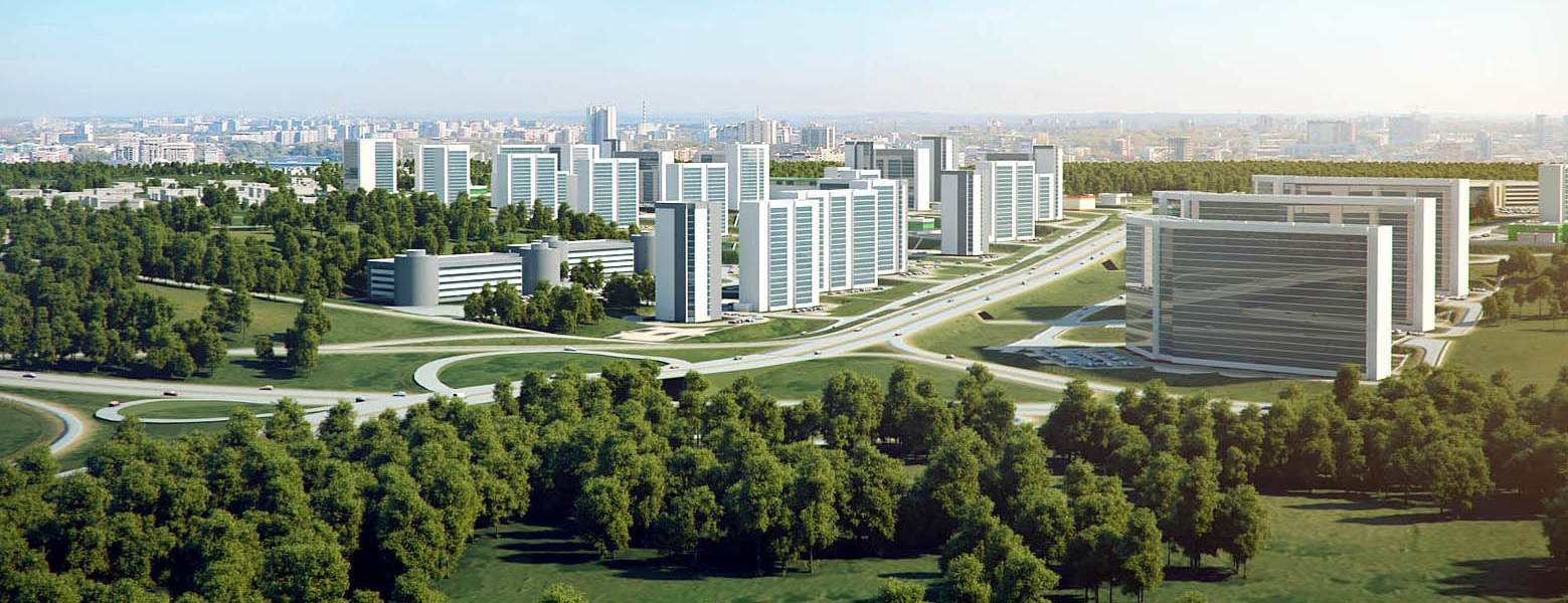 work-Проект планировки микрорайона №13 жилого района "Восточный" в Томске