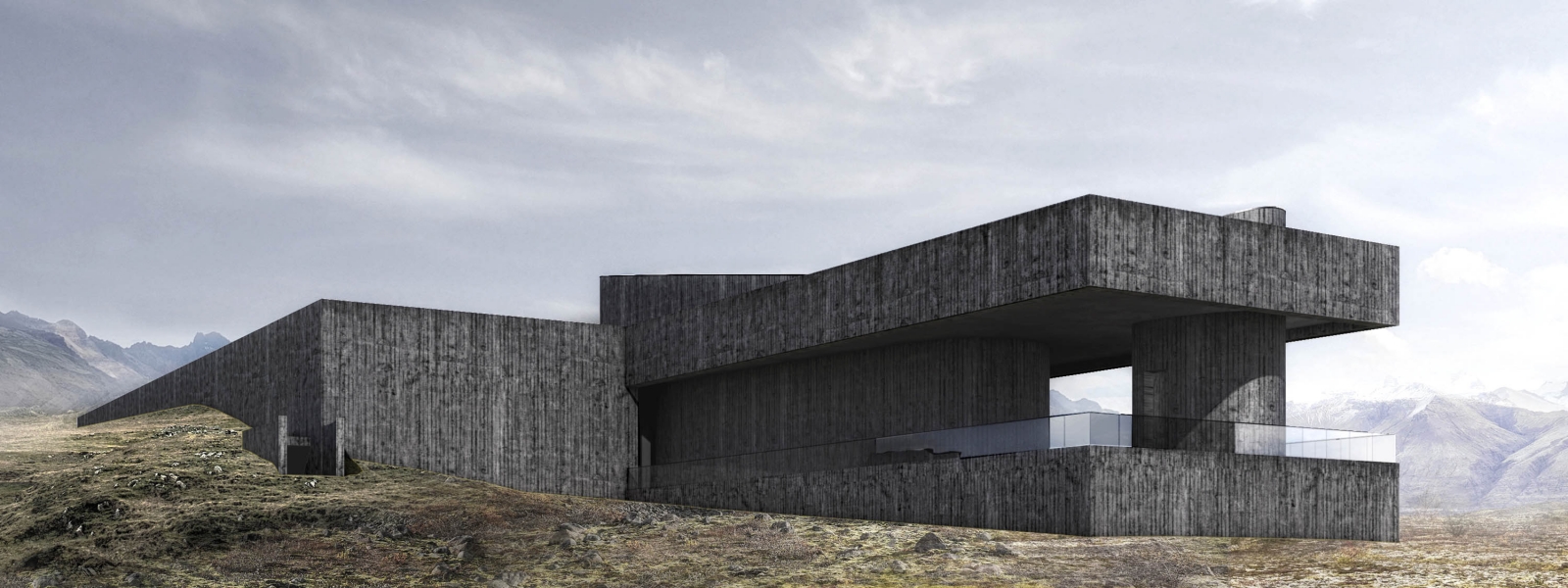 work-Проект банно-термального комплекса ощущений в Исландии